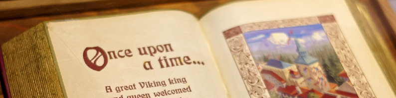 ancient book in english, Once upon a time…