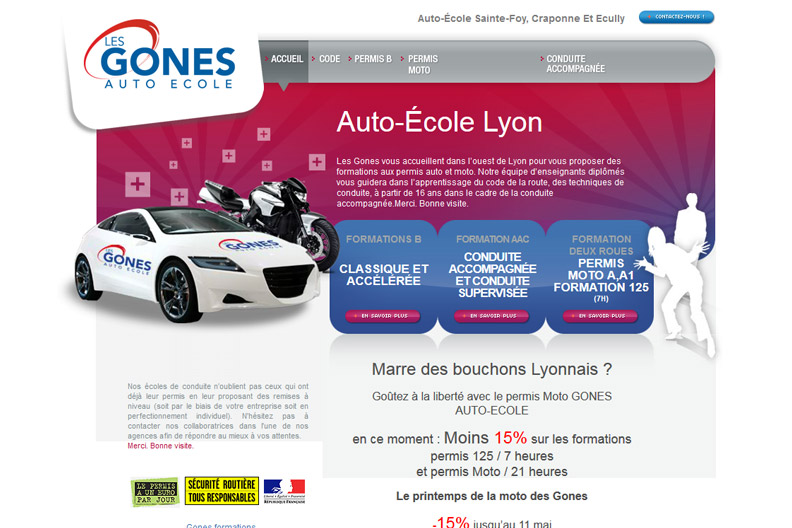 Les Gones Auto École